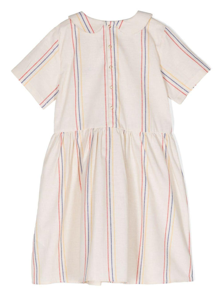 Abito beige/multicolor bambina