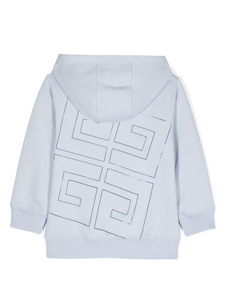 Felpa azzurra bambino
