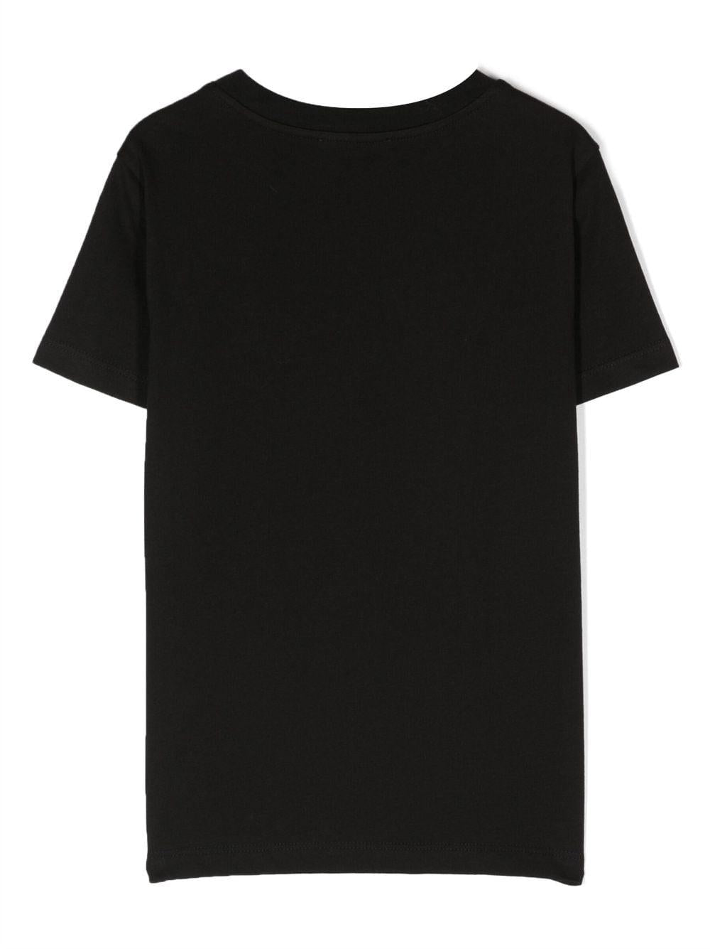 T-shirt nera bambina