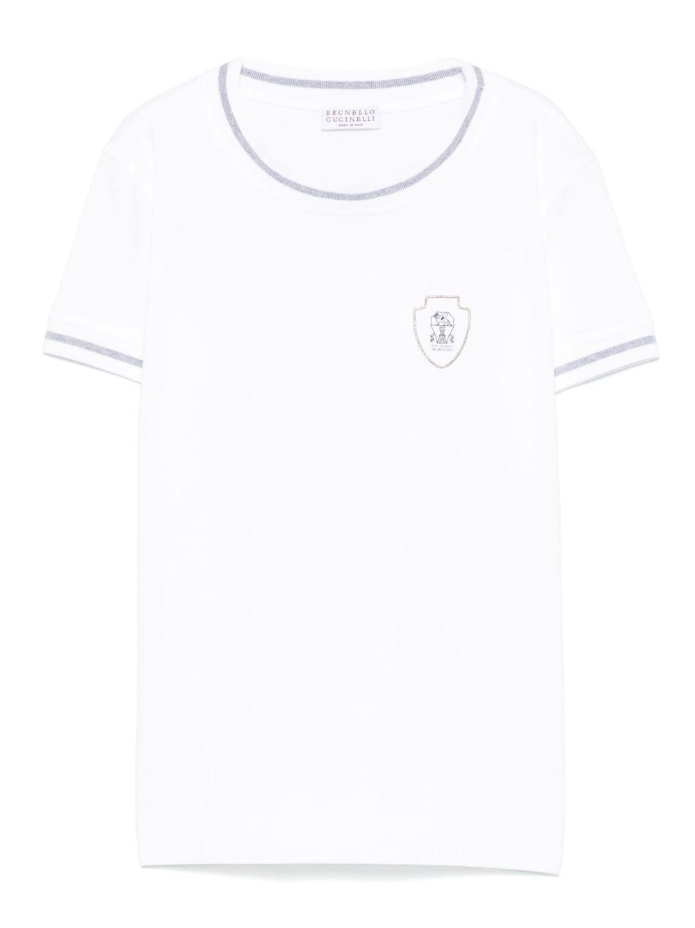 t-shirt bianca bambina