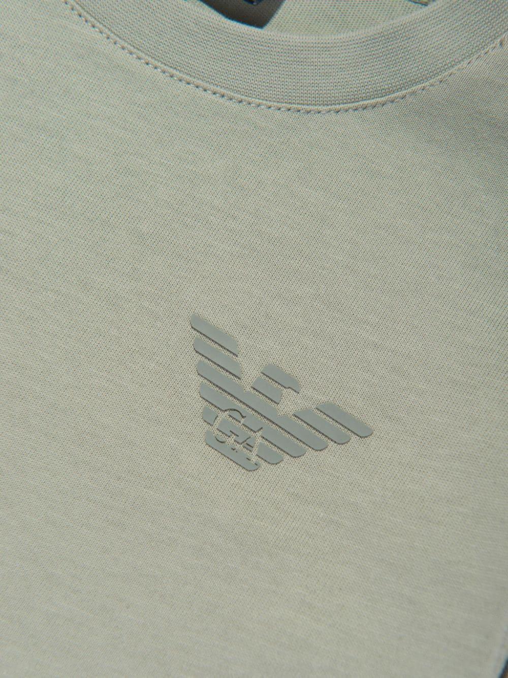 T-shirt verde oliva bambino