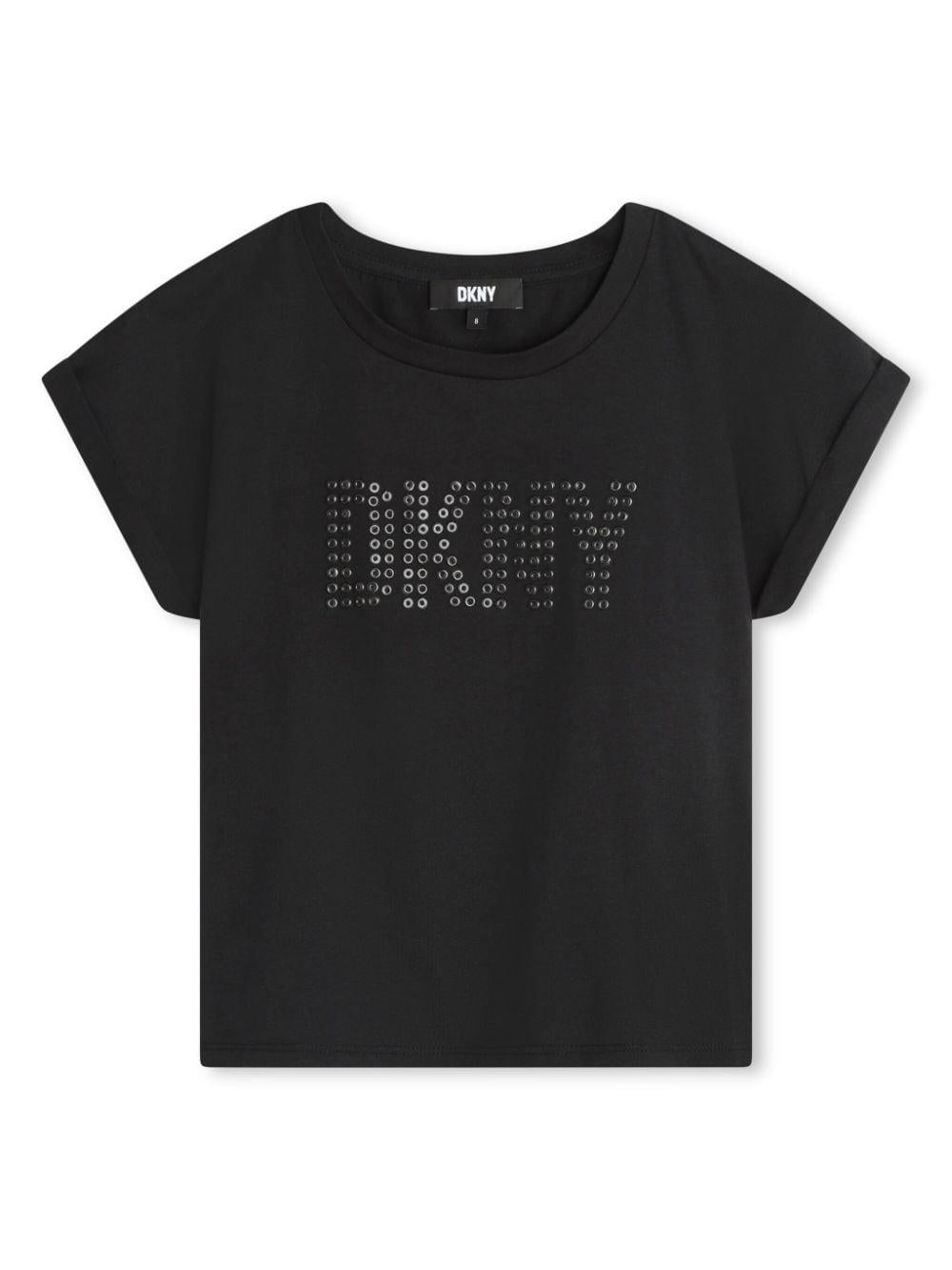 T-shirt nera bambina
