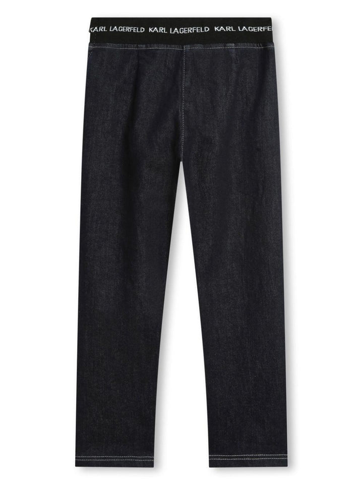 pantaloni denim bambina