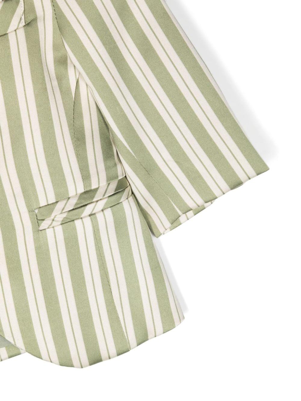 Giacca ecu/verde neonato