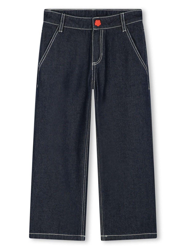 pantaloni denim bambina
