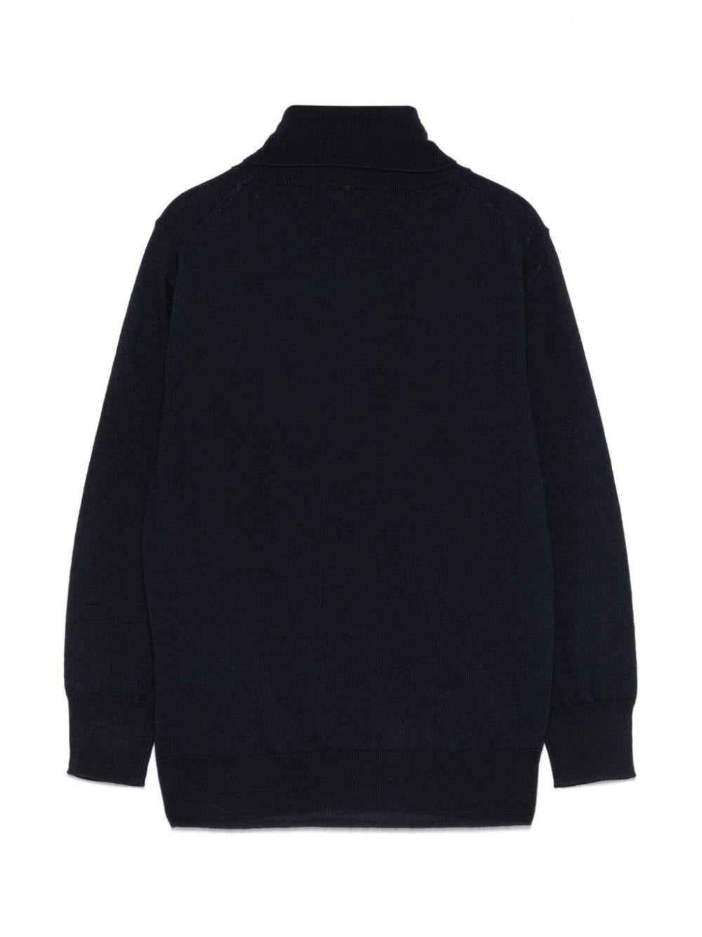 Maglione blu bambino