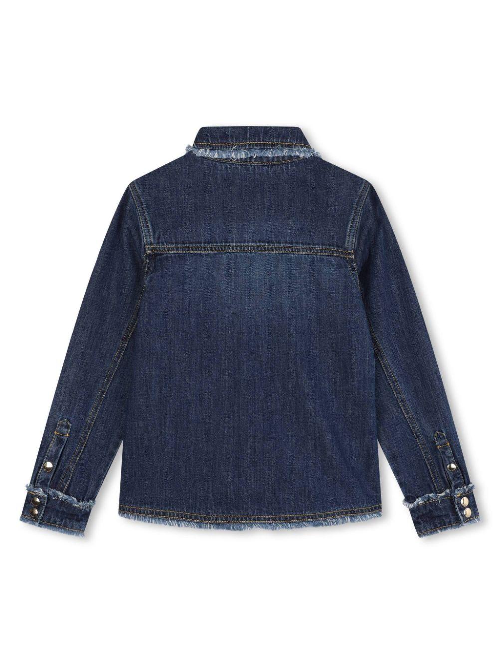 Camicia denim bambina