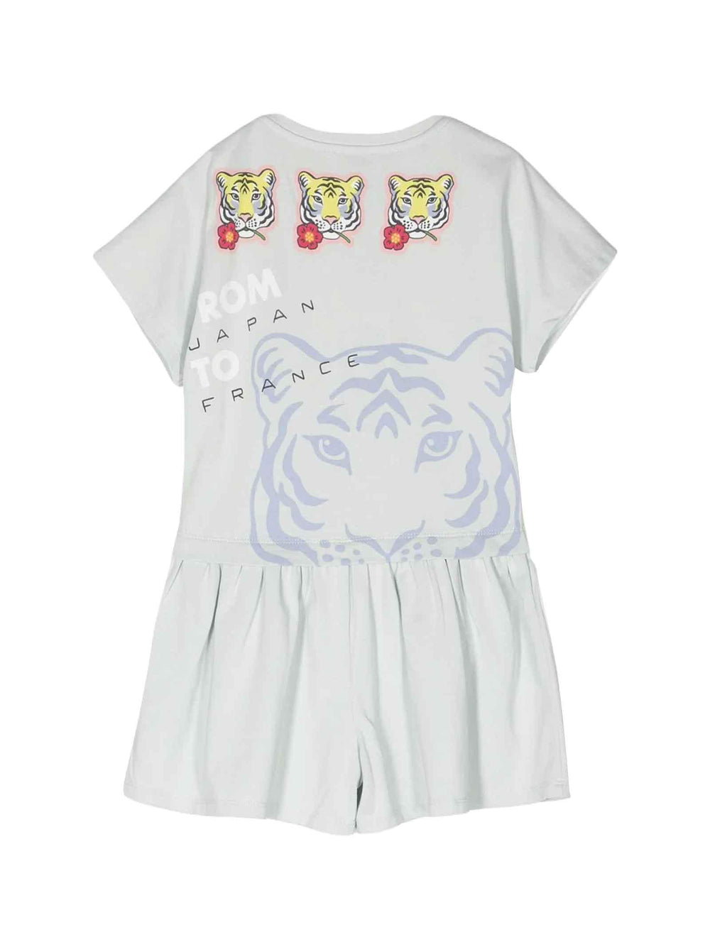 Tuta blu bambina K14250 791 KENZO KIDS 