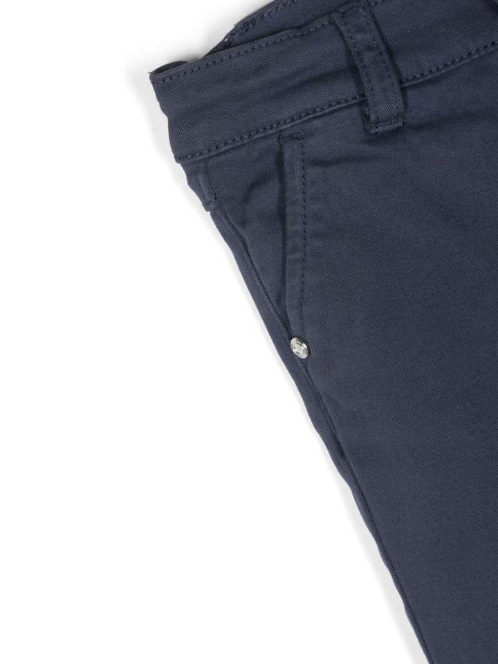 Pantaloni blu neonato
