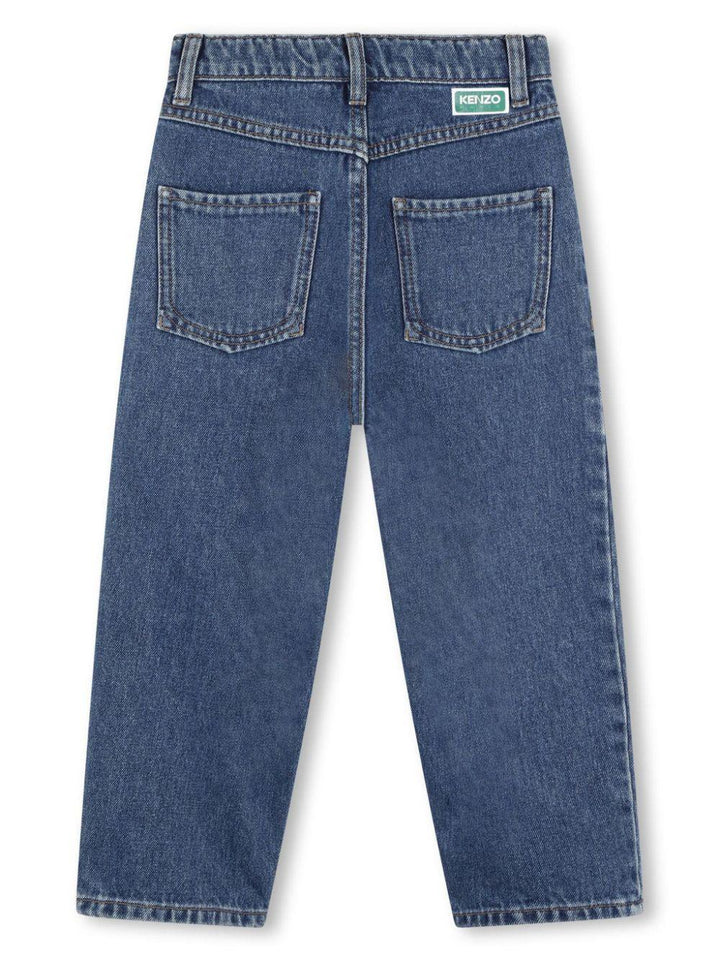 Jeans blu bambina