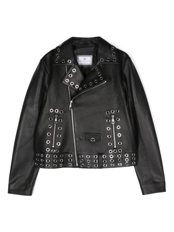 Biker nero bambina