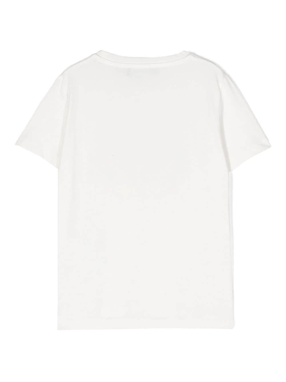 T-shirt bianca bambina