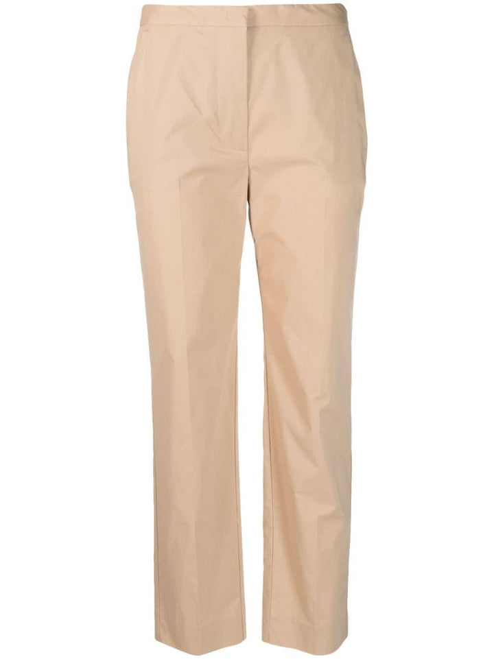 Pantaloni chino marroni donna