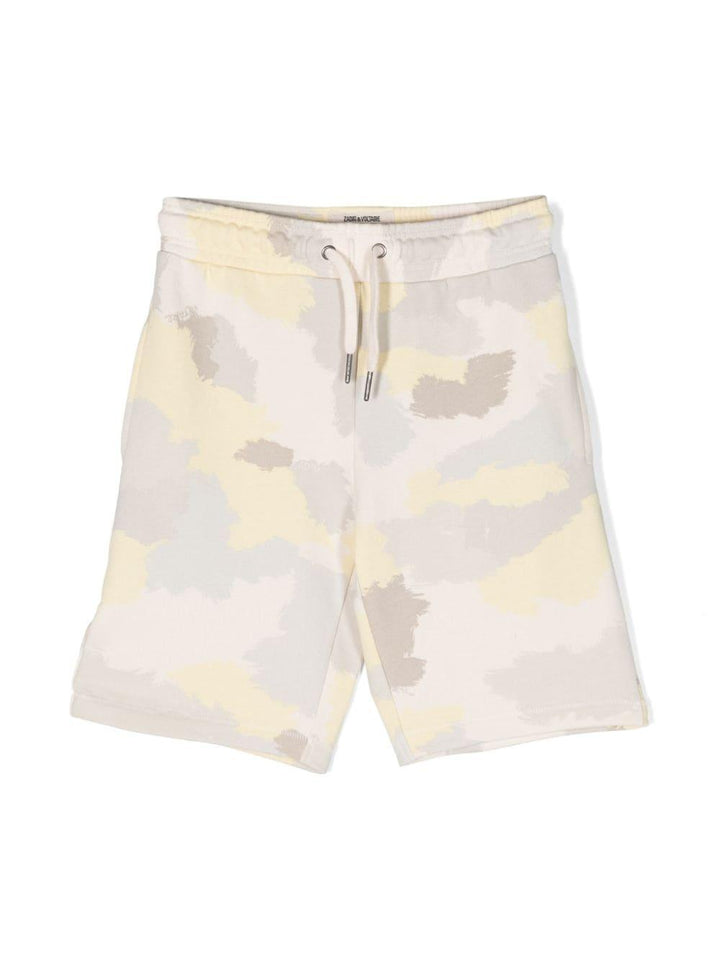 Bermuda bianco crema bambino