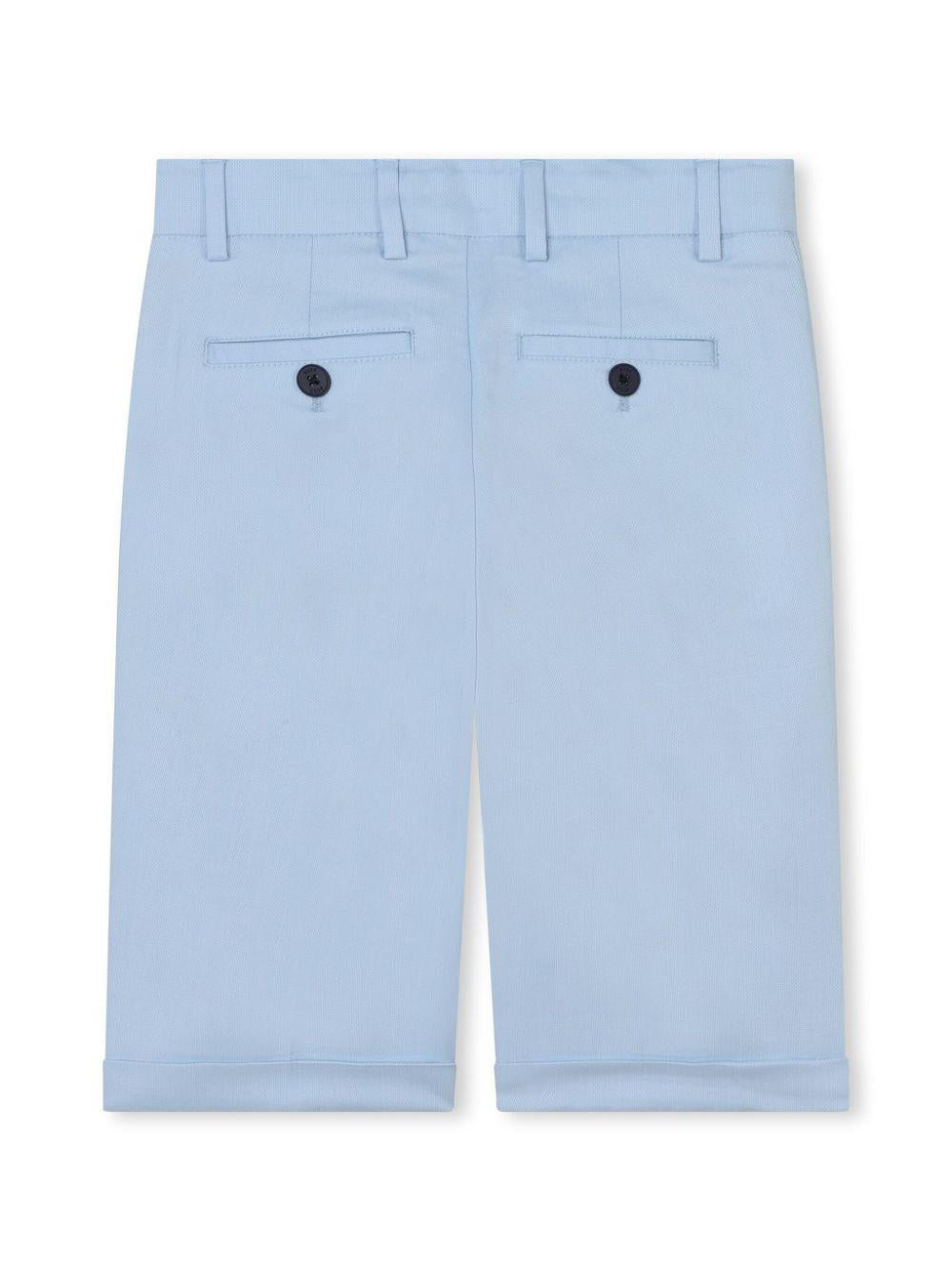 bermuda bambino blu polvere