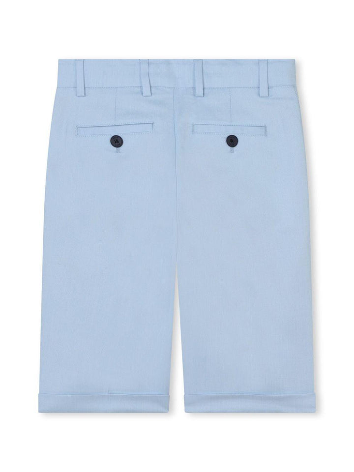 bermuda bambino blu polvere