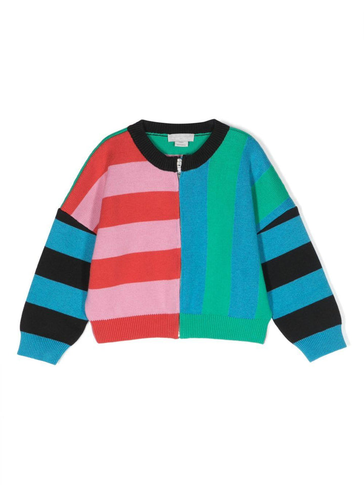Cardigan multicolor bambina