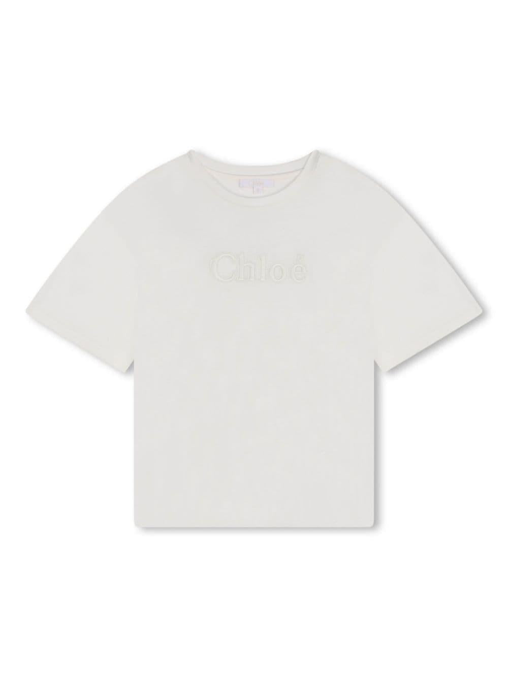 T-shirt bianca bambina