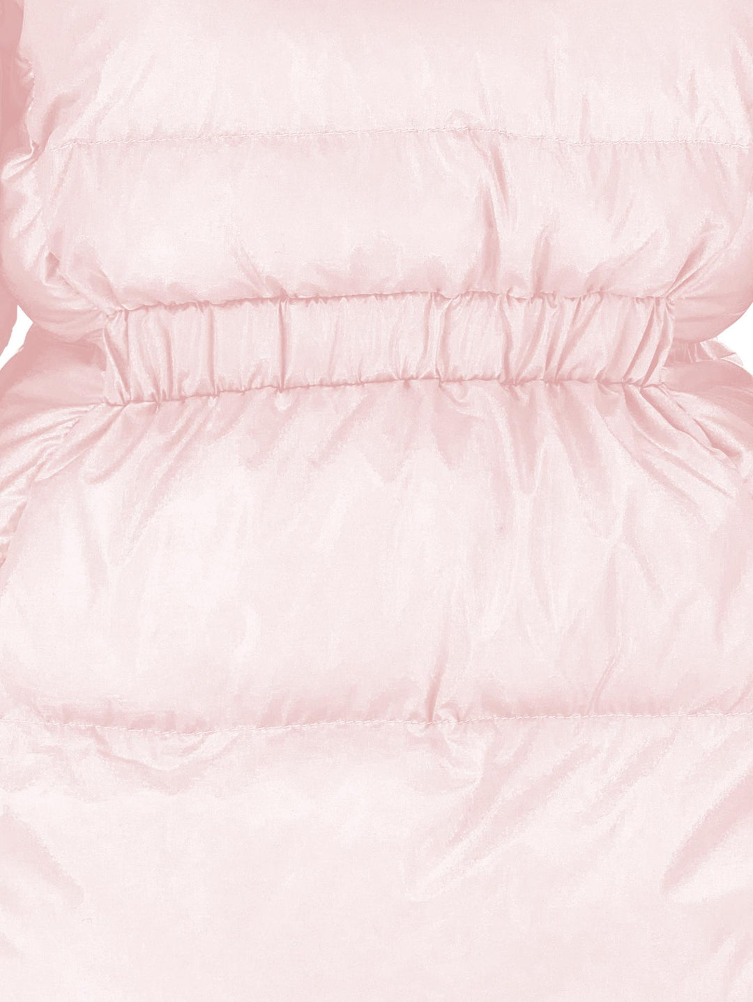 Piumino rosa bambina con cappuccio 17B1002040 091S Monnalisa kids 