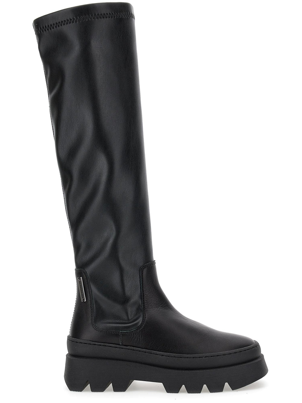 Stivali neri bambina 87B0202722 0050 Monnalisa kids 