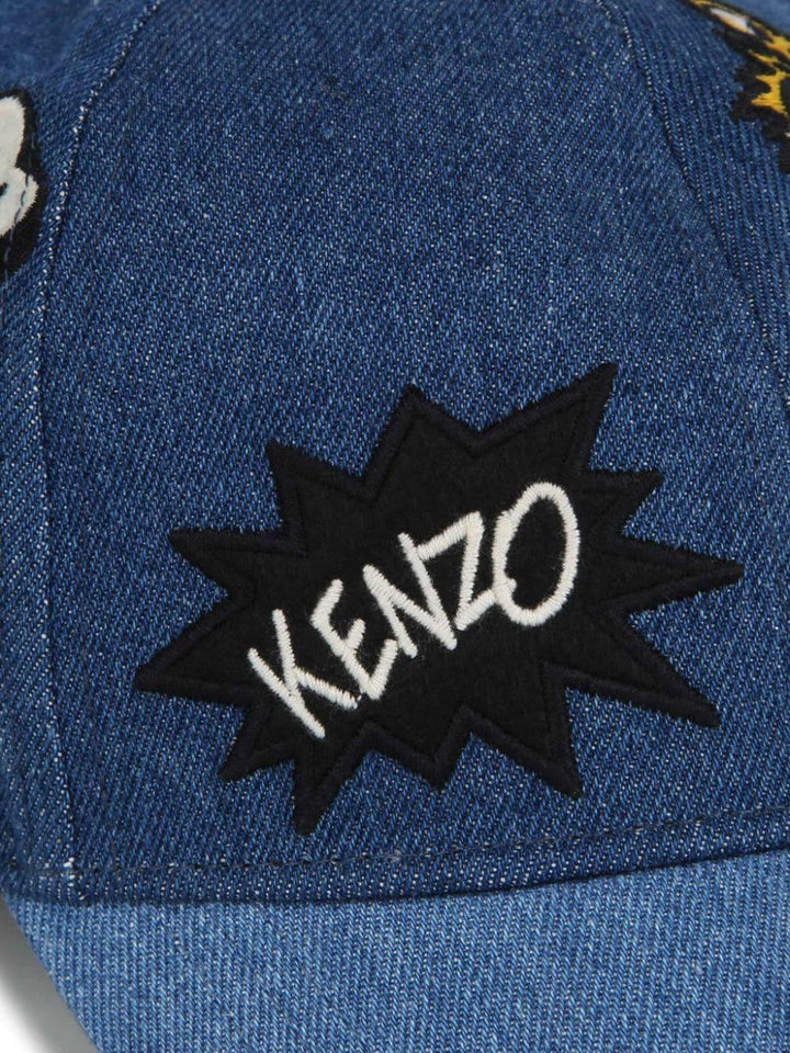 Cappello bambino indaco