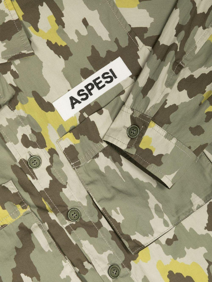 camicia camouflage bambino