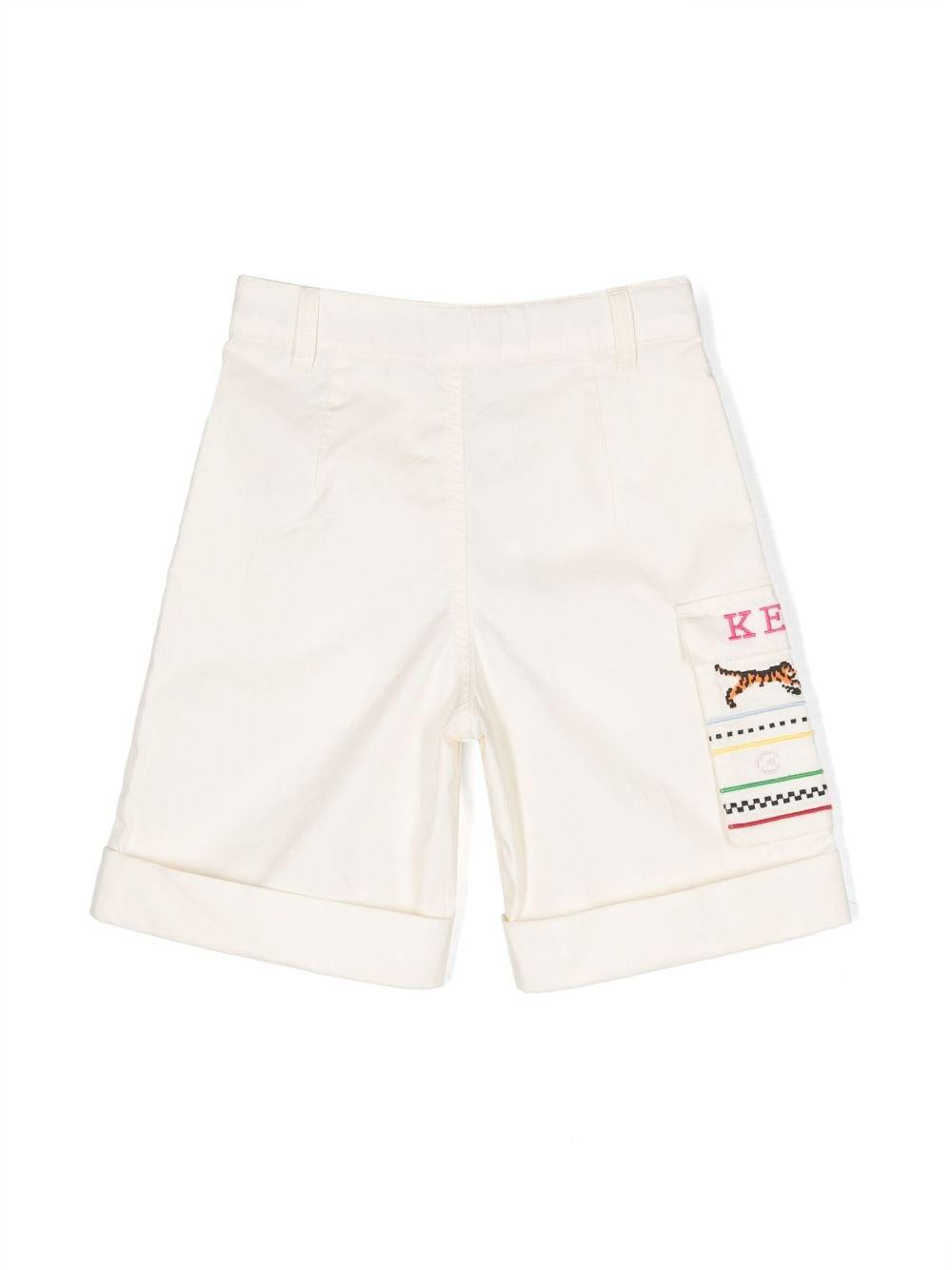 Bermuda bianco bambino