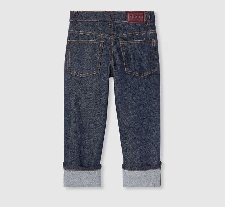 pantalone jeans bambino 826644XDDCE 4759 GUCCI KIDS 