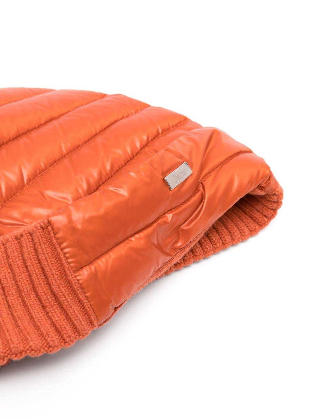 Cappello arancio mandarino unisex con logo