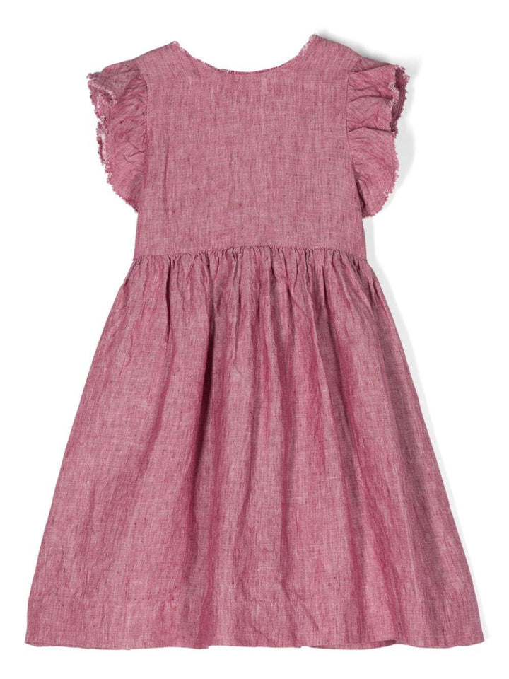 abito rosa bambina
