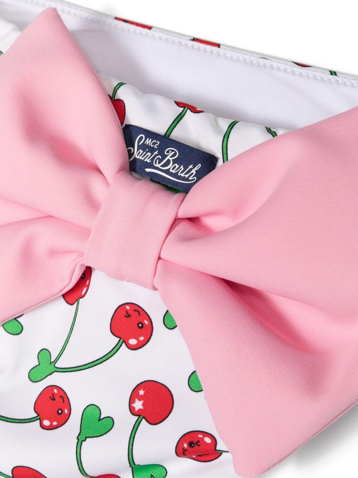 Slip bianco/multicolore bambina