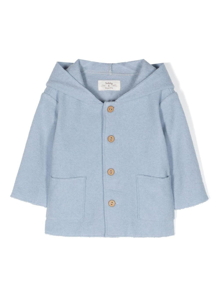 Impermeabile blu polvere neonato