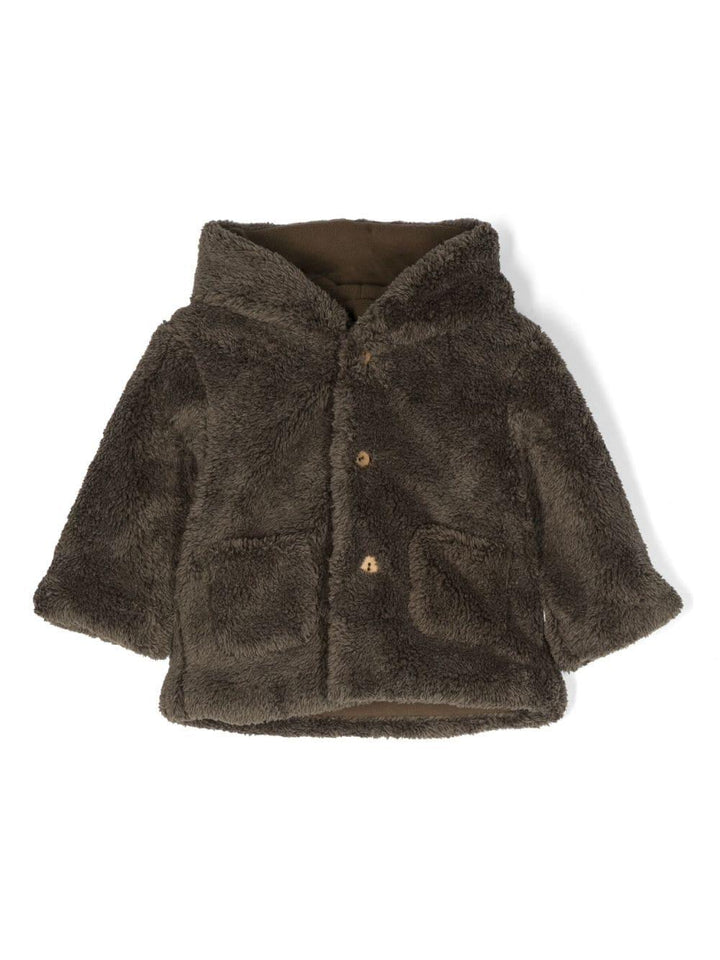 Cappotto verde neonato