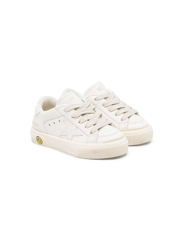 Sneakers bianche bambina