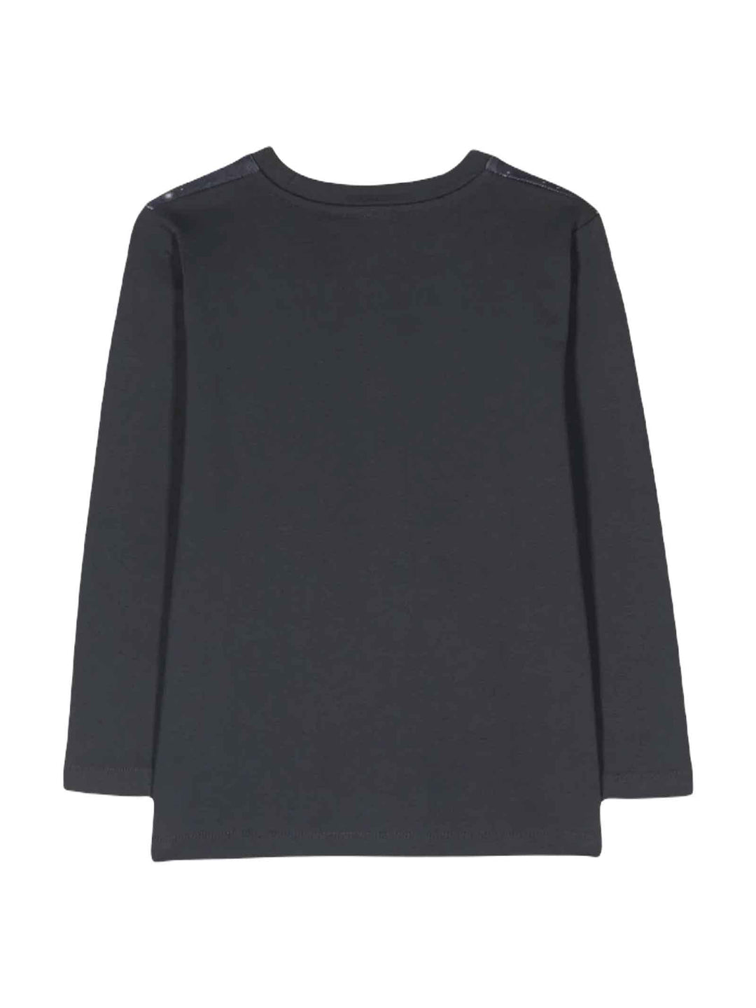 Felpa grigia bambino con stampa