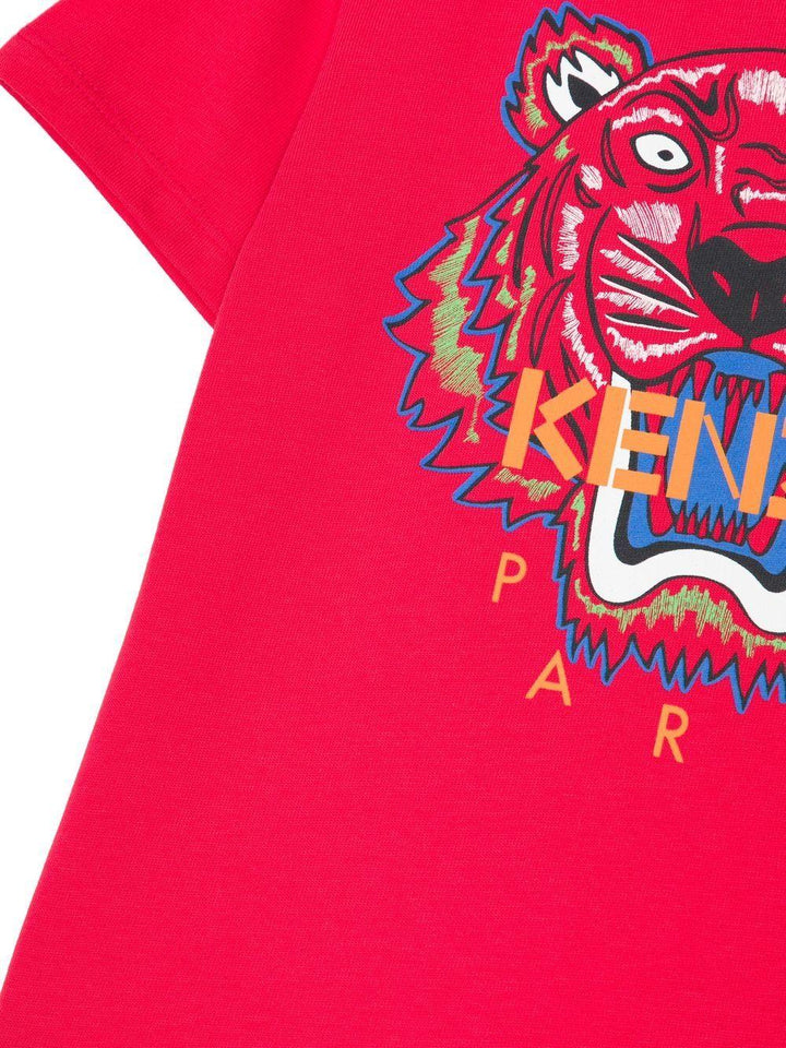 T-shirt fucsia bambina K15655 491 KENZO KIDS 