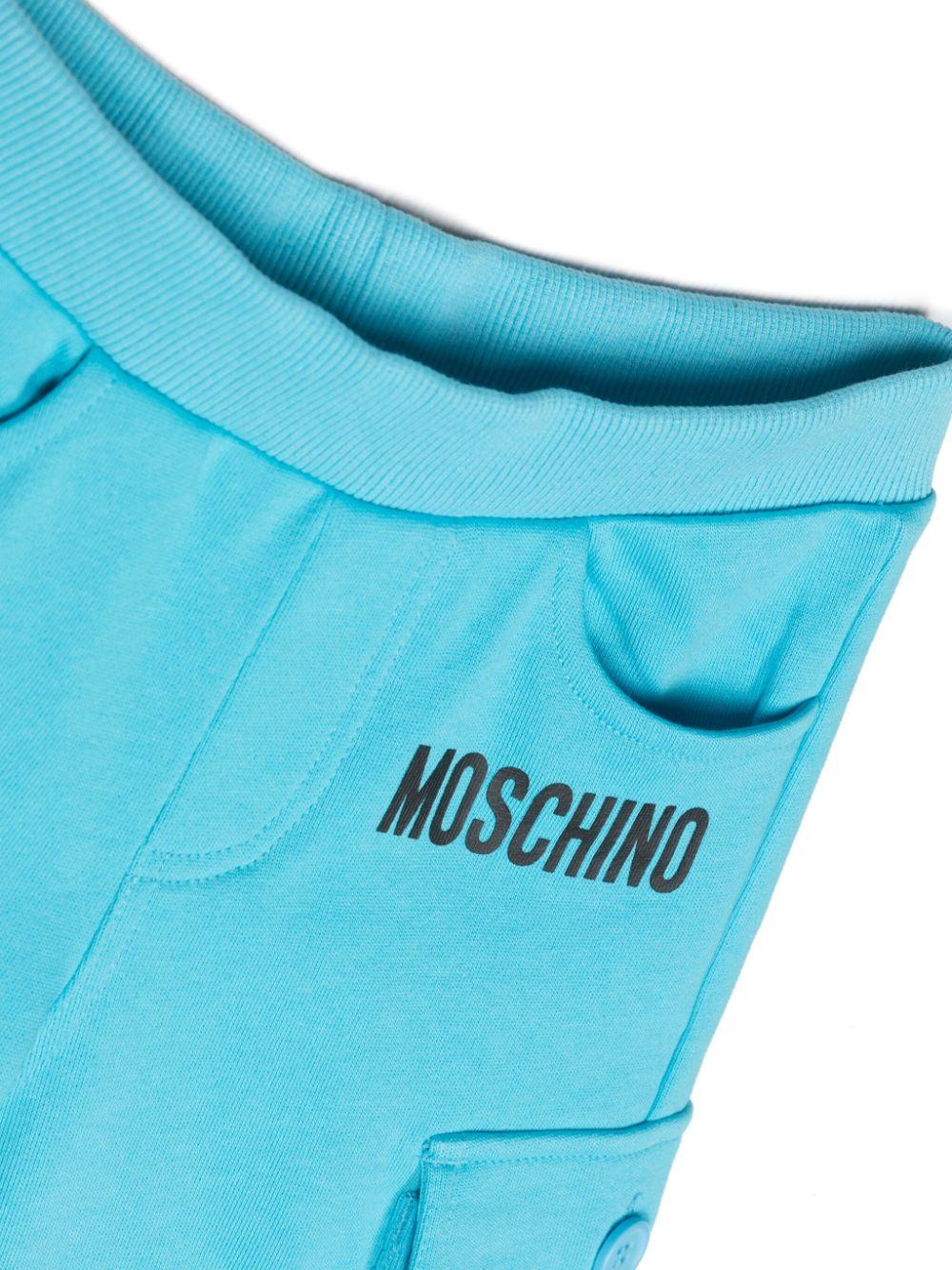 Set bianco/multicolore bambino HUG000LAA23 83625 MOSCHINO KIDS 