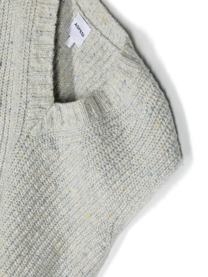 Gilet grigio bambina