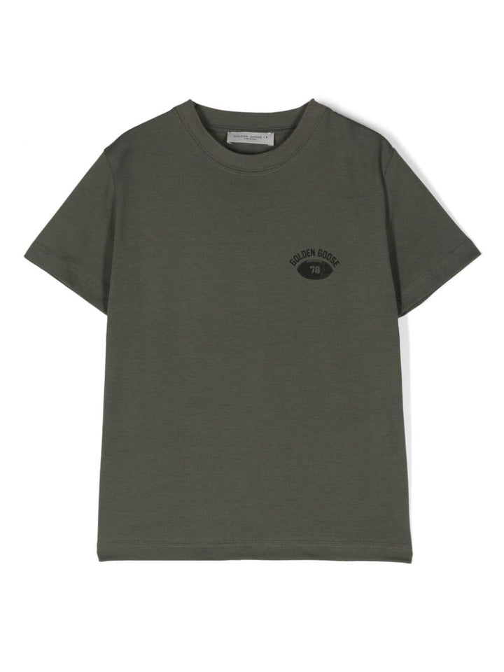 T-shirt verde bambino