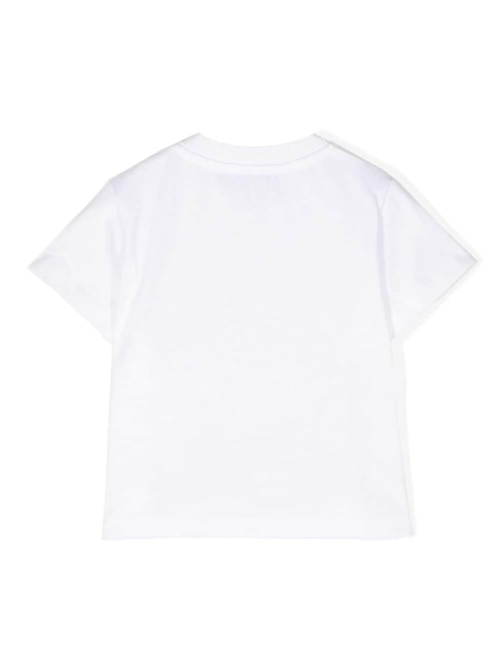 t-shirt bianca neonato