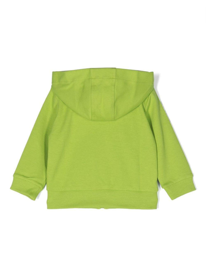 Felpa verde neonato unisex