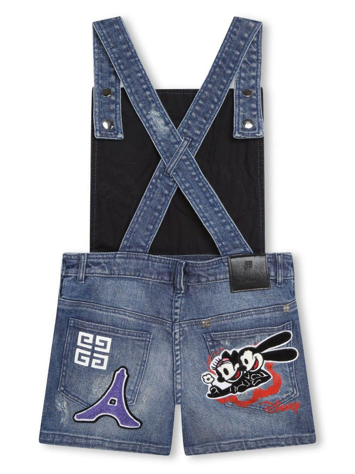 Salopette denim bambina