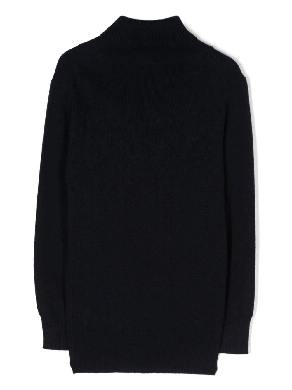 Maglione blu bambino
