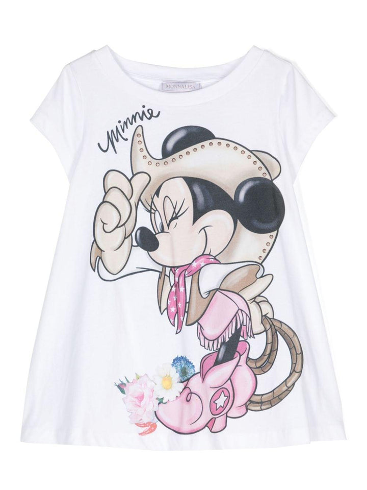 T-shirt bianca  bambina