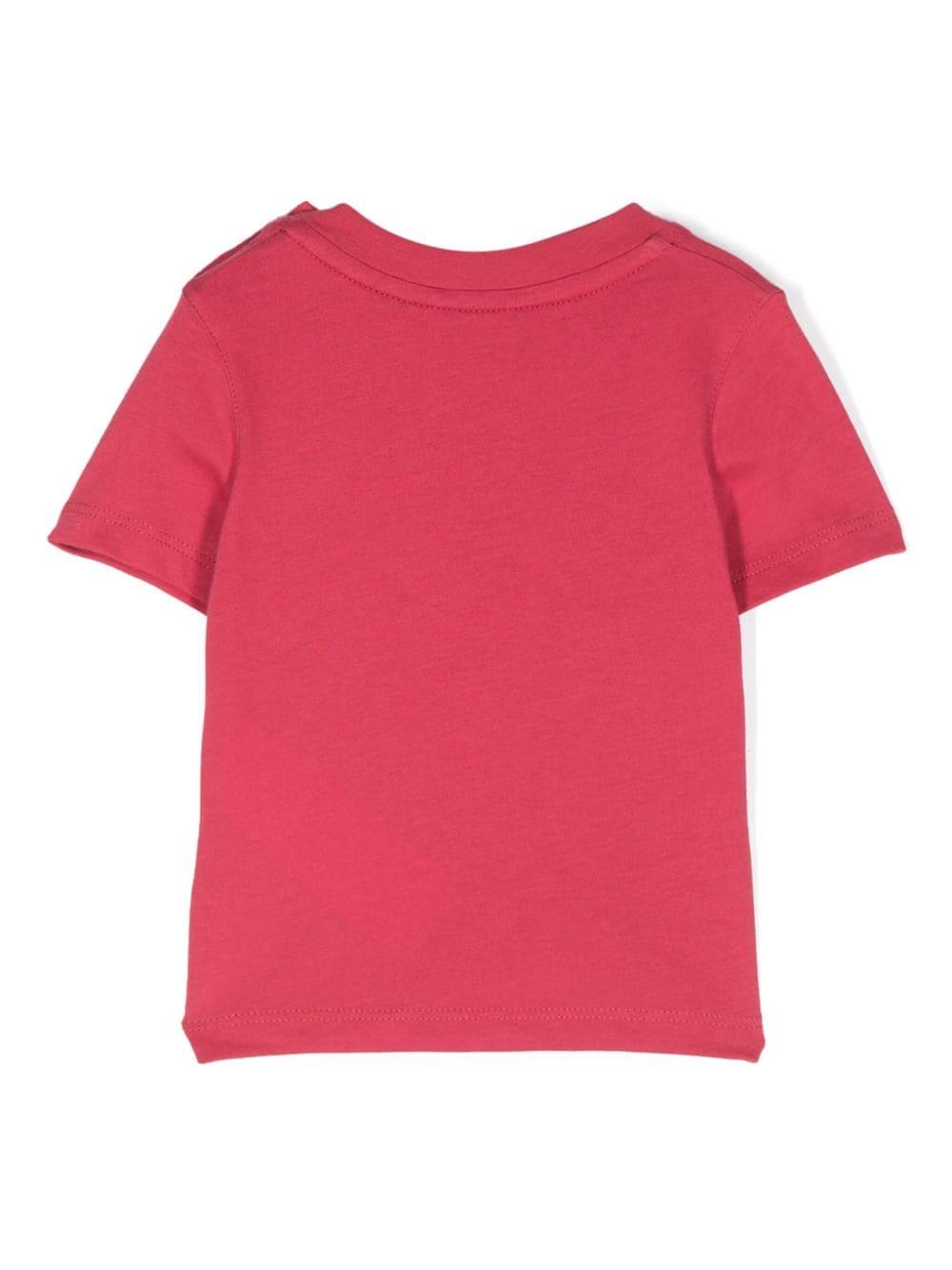 T-shirt rosa neonata