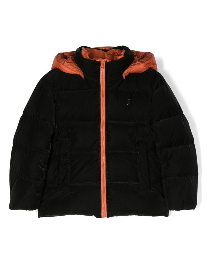 Piumino nero bambino