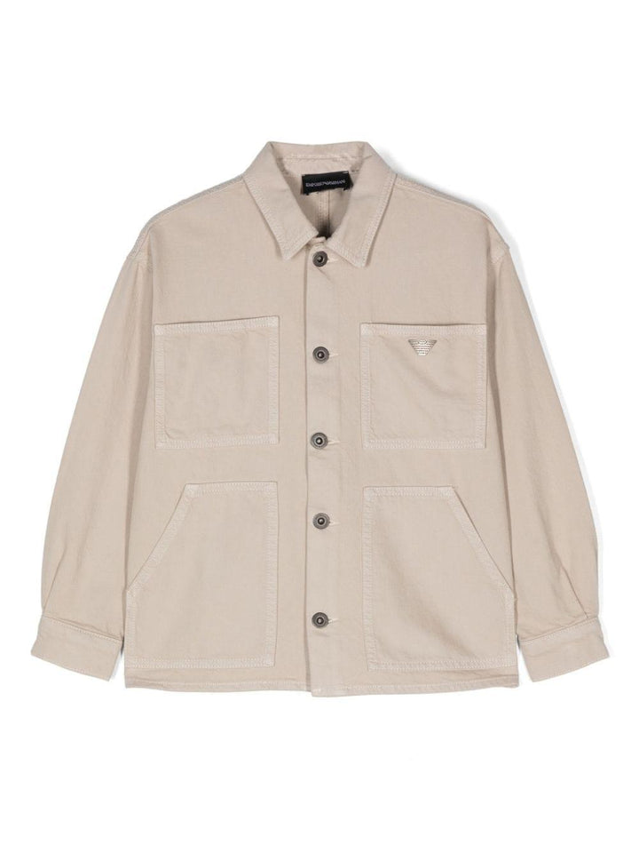 Blazer beige bambino