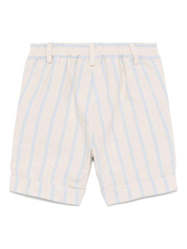 bermuda beige/celeste neonato