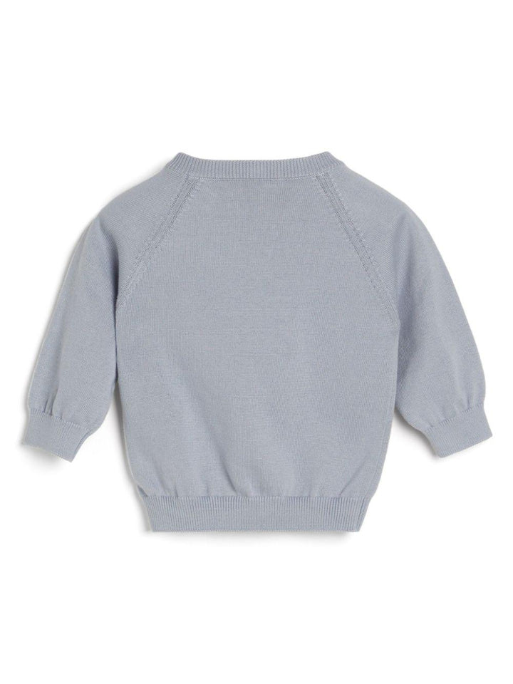 Maglione blu neonato