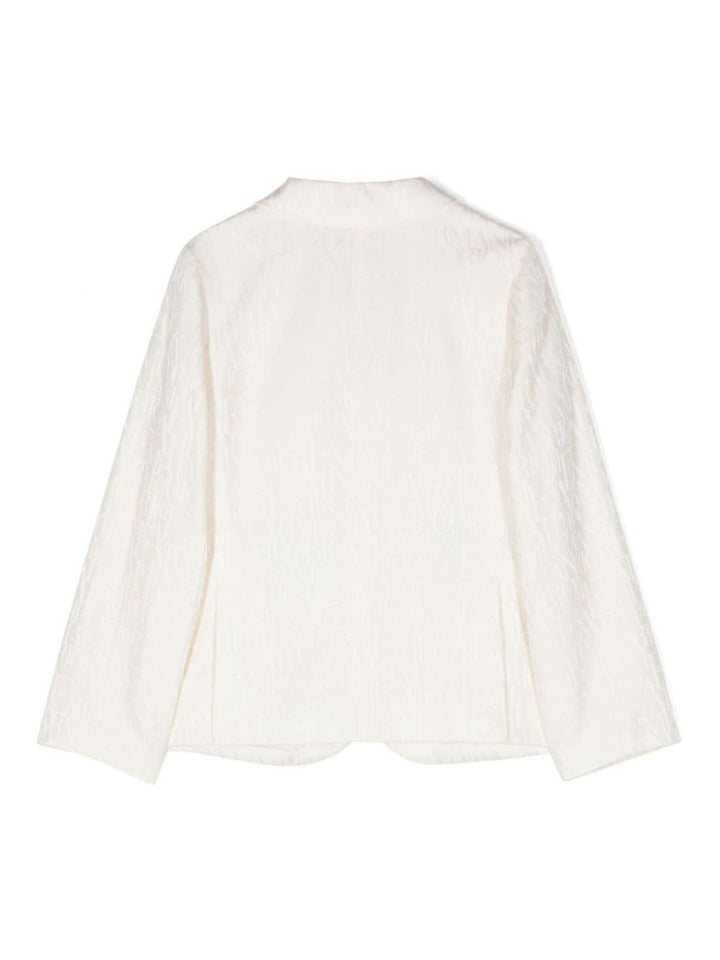 Blazer bianco bambino